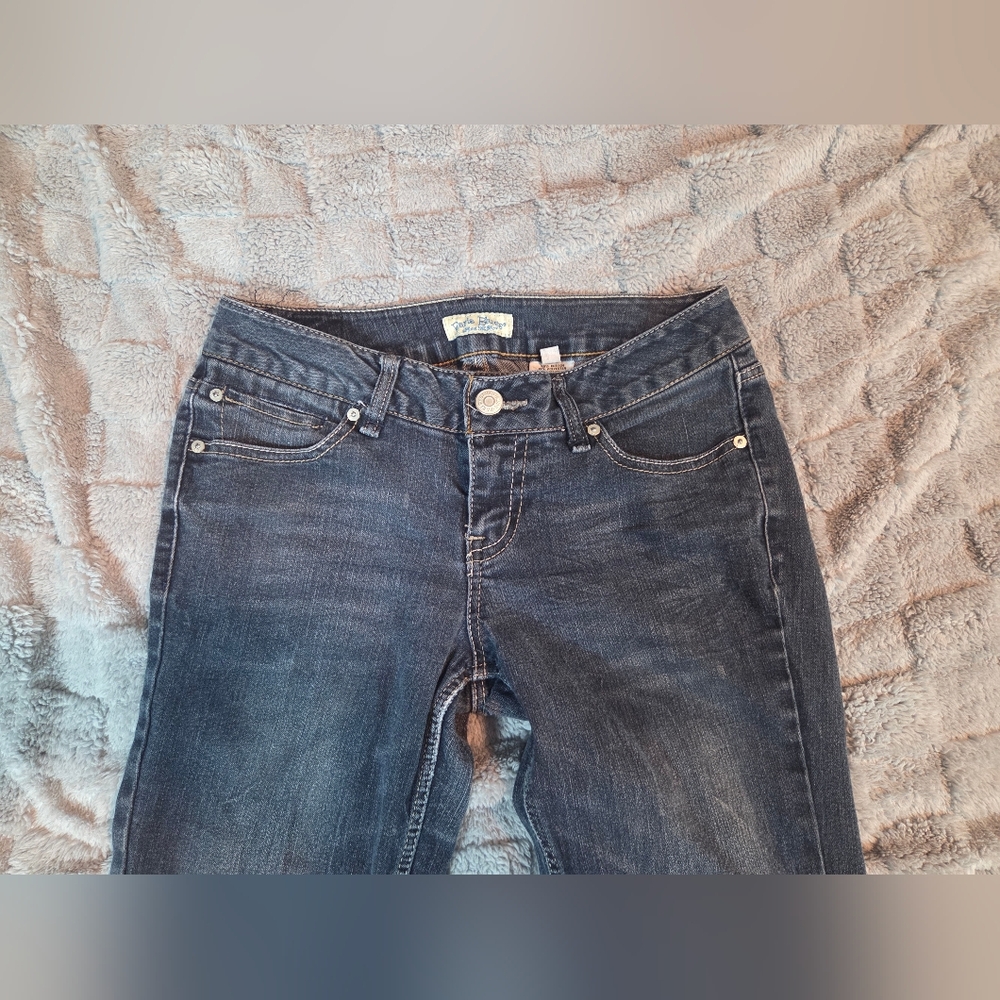 Paris Blues Kids Girls Size 9 Dark Blue Jeans - Picture 5 of 11
